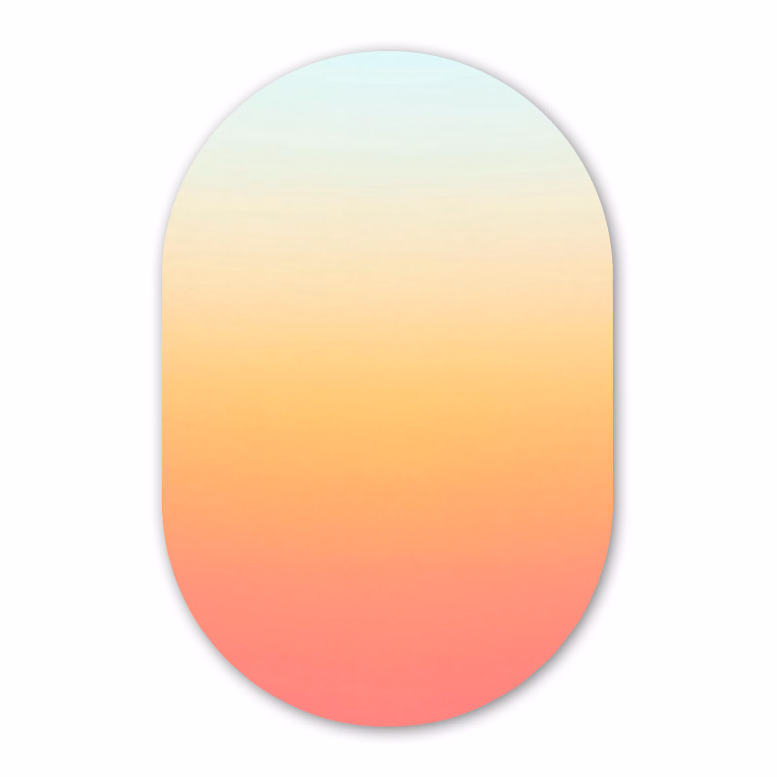 Forexbild Oval - Farbverlauf – Sanft – Farbe — 1