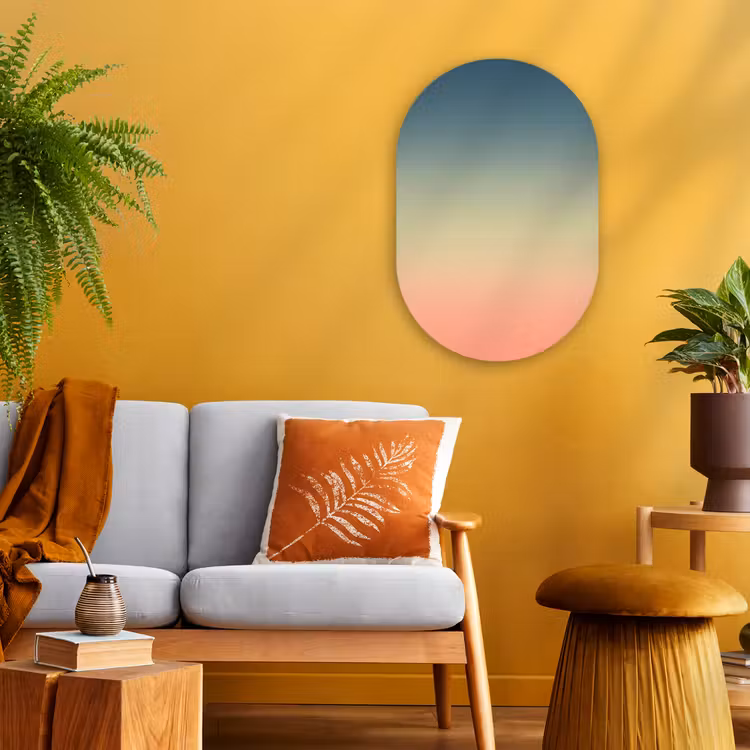 Forexbild Oval - Farbverlauf – Abstrakt – Modern — 2