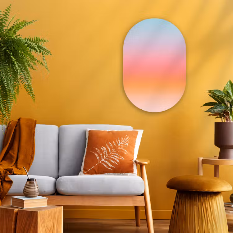 Forexbild Oval - Farbverlauf – Sanft – Abstrakt — 2