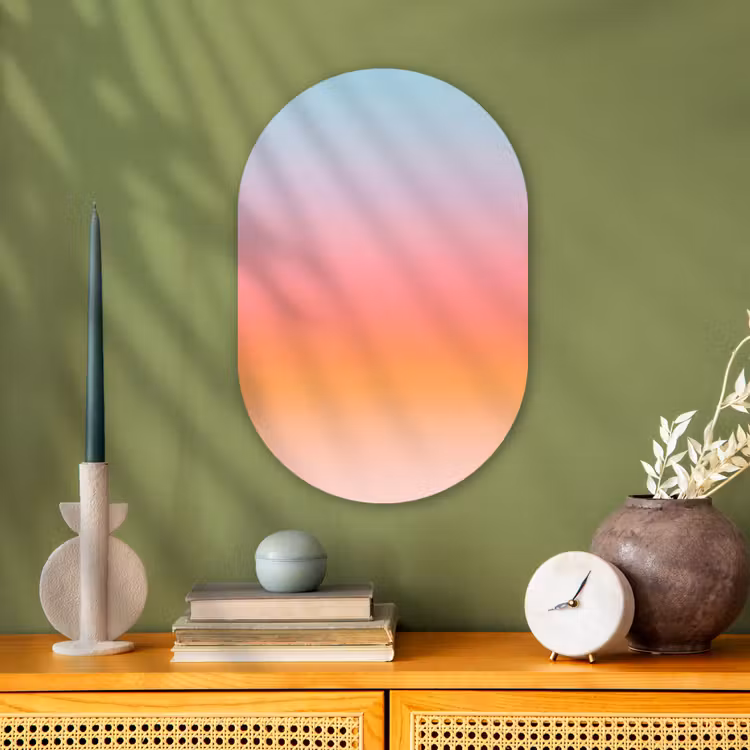 Forexbild Oval - Farbverlauf – Sanft – Abstrakt — 3