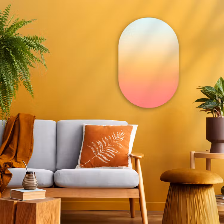 Forexbild Oval - Farbverlauf – Sanft – Farbe — 2