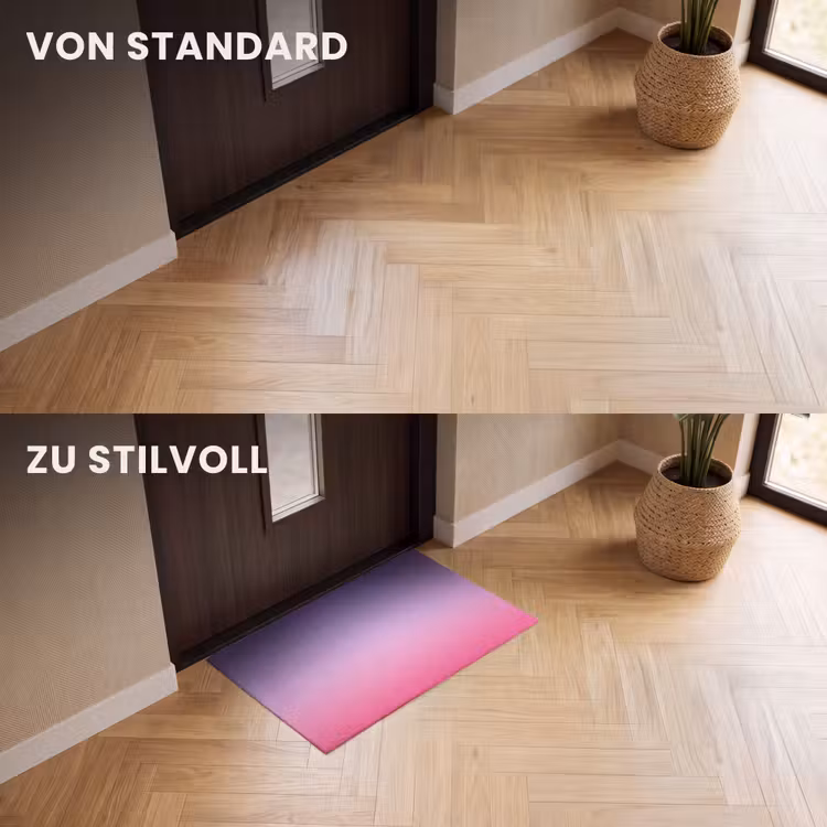 Fußmatte - Farbe – Farbverlauf – Abstrakt — 3