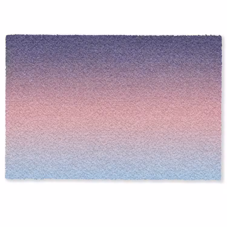 Fußmatte - Farbverlauf – Lila – Rosa — 1