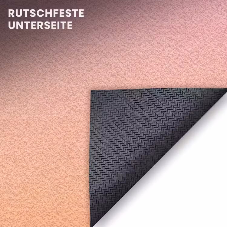 Fußmatte - Farbverlauf – Rot – Rosa — 6