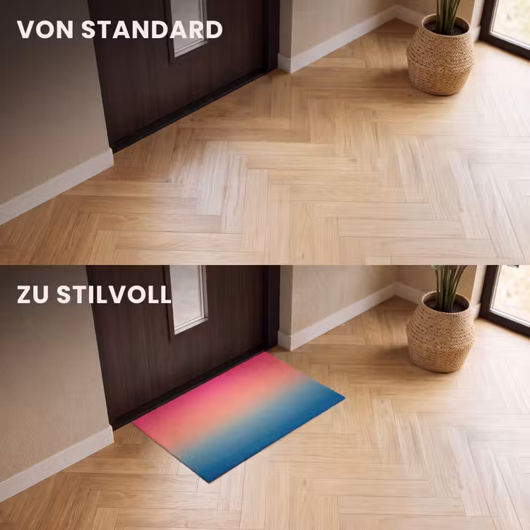 Fußmatte - Zusammenfassung – Bunt – Farbverlauf — 3