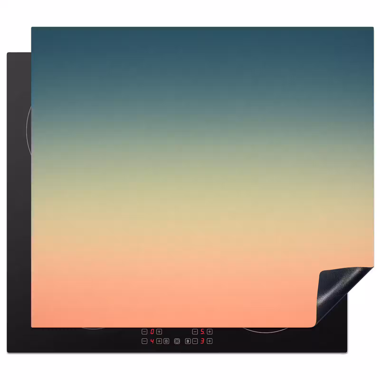 Herdabdeckplatte - Farbverlauf – Abstrakt – Modern — 1
