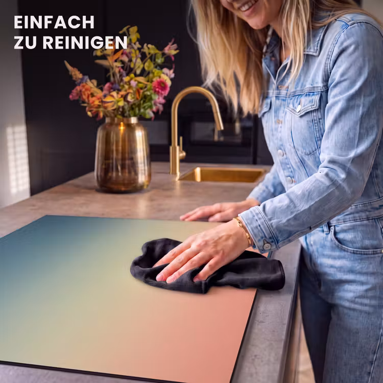 Herdabdeckplatte - Farbverlauf – Abstrakt – Modern — 6