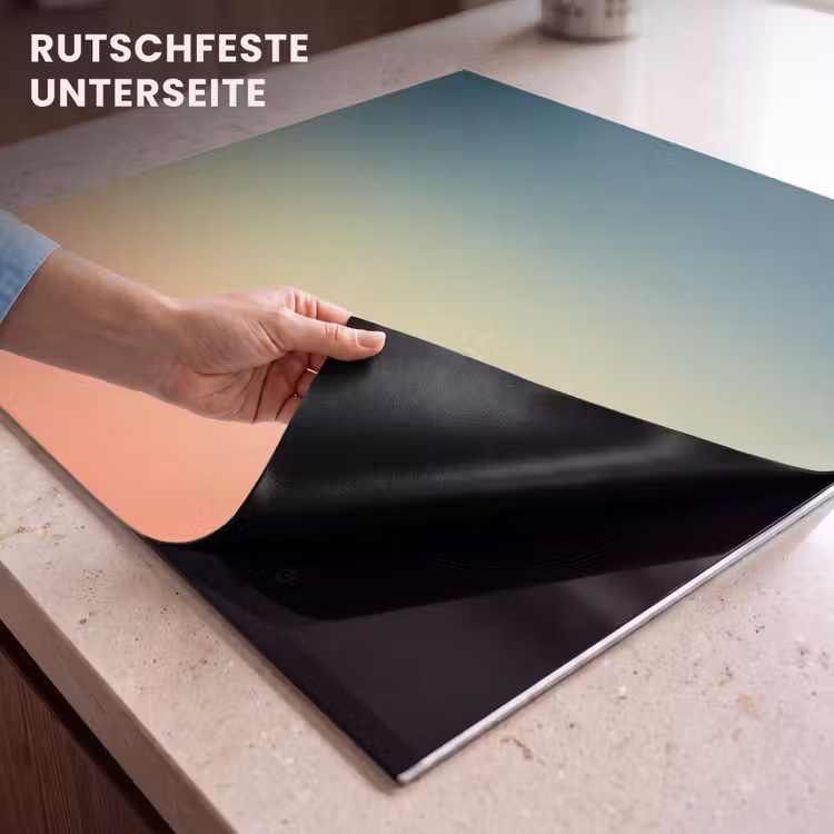Herdabdeckplatte - Farbverlauf – Abstrakt – Modern — 9