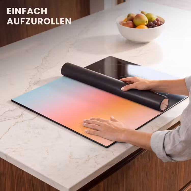 Herdabdeckplatte - Farbverlauf – Sanft – Abstrakt — 7