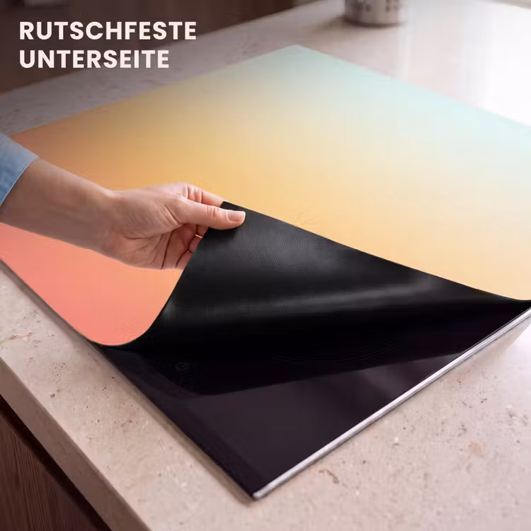 Herdabdeckplatte - Farbverlauf – Sanft – Farbe — 9