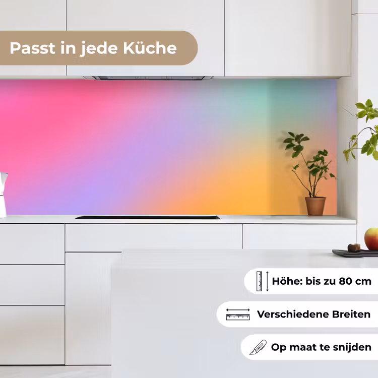 Küchenrückwand - Zusammenfassung – Farbverlauf – Modern — 7