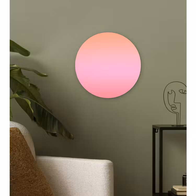 Forexbild Rund - Farbverlauf – Rosa – Orange — 3