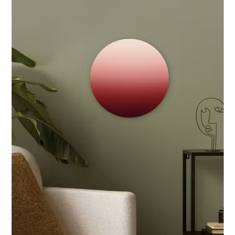 Forexbild Rund - Farbverlauf – Rot – Rosa — 3