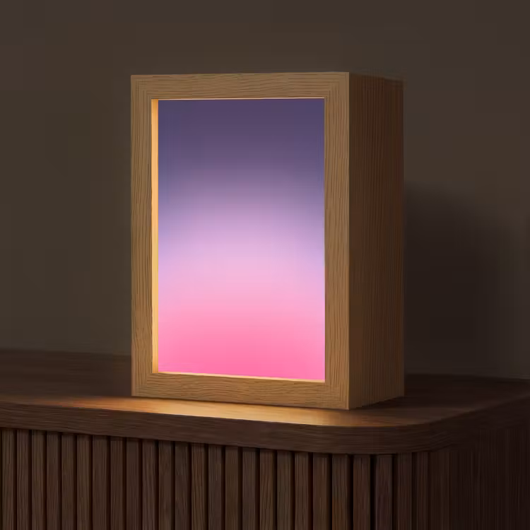 Personalisierte Lightbox - Farbe – Farbverlauf – Abstrakt — 1