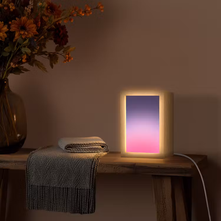 Personalisierte Lightbox - Farbe – Farbverlauf – Abstrakt — 3