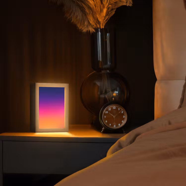 Personalisierte Lightbox - Farbverlauf – Fließend – Abstrakt — 2
