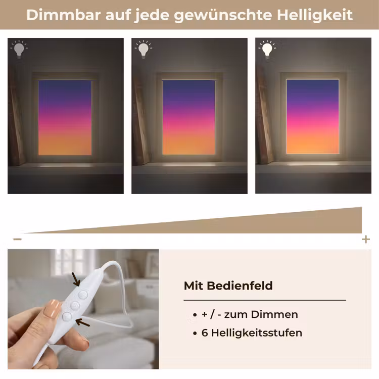 Personalisierte Lightbox - Farbverlauf – Fließend – Abstrakt — 8