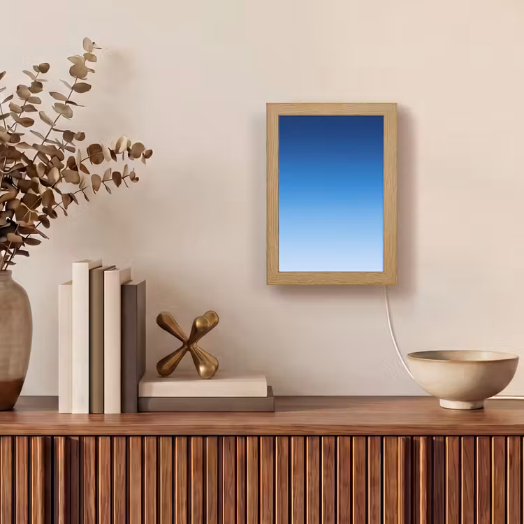 Personalisierte Lightbox - Himmel – Blau – Farbverlauf — 4