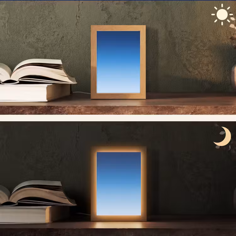 Personalisierte Lightbox - Himmel – Blau – Farbverlauf — 5