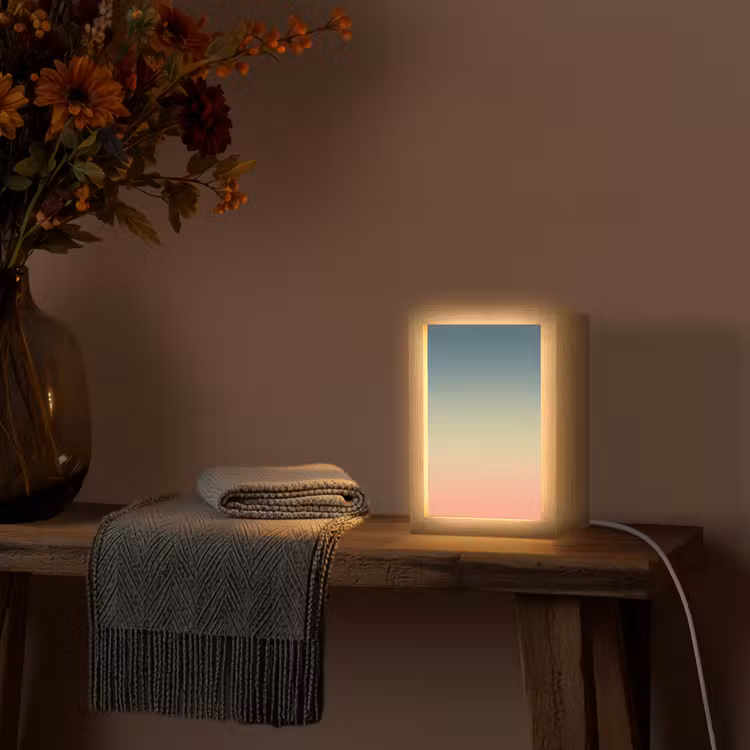 Personalisierte Lightbox - Farbverlauf – Abstrakt – Modern — 3
