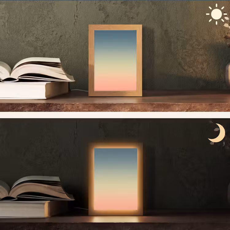 Personalisierte Lightbox - Farbverlauf – Abstrakt – Modern — 5