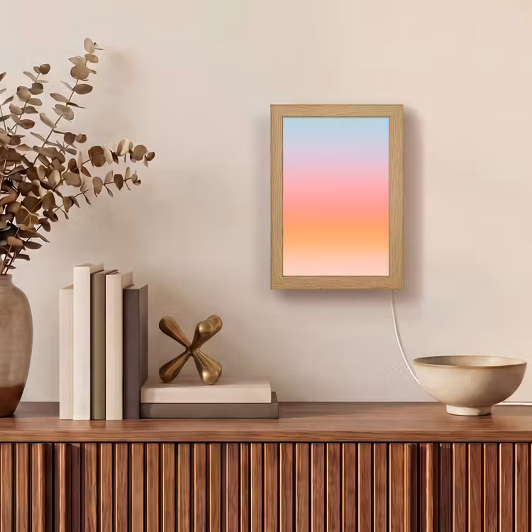 Personalisierte Lightbox - Farbverlauf – Sanft – Abstrakt — 4