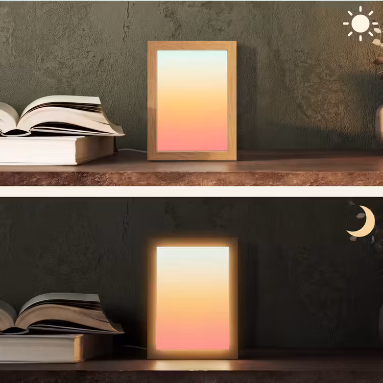 Personalisierte Lightbox - Farbverlauf – Sanft – Farbe — 5