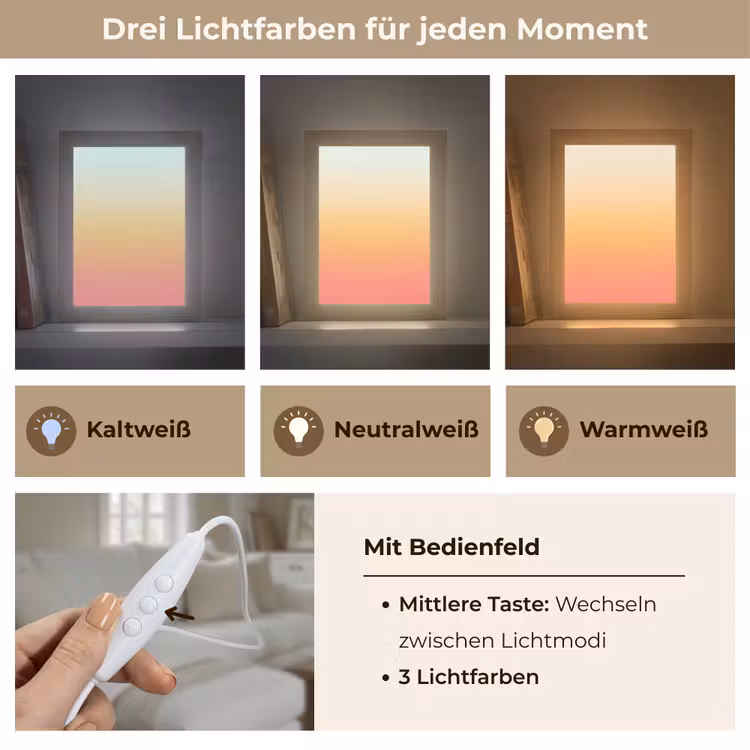 Personalisierte Lightbox - Farbverlauf – Sanft – Farbe — 7