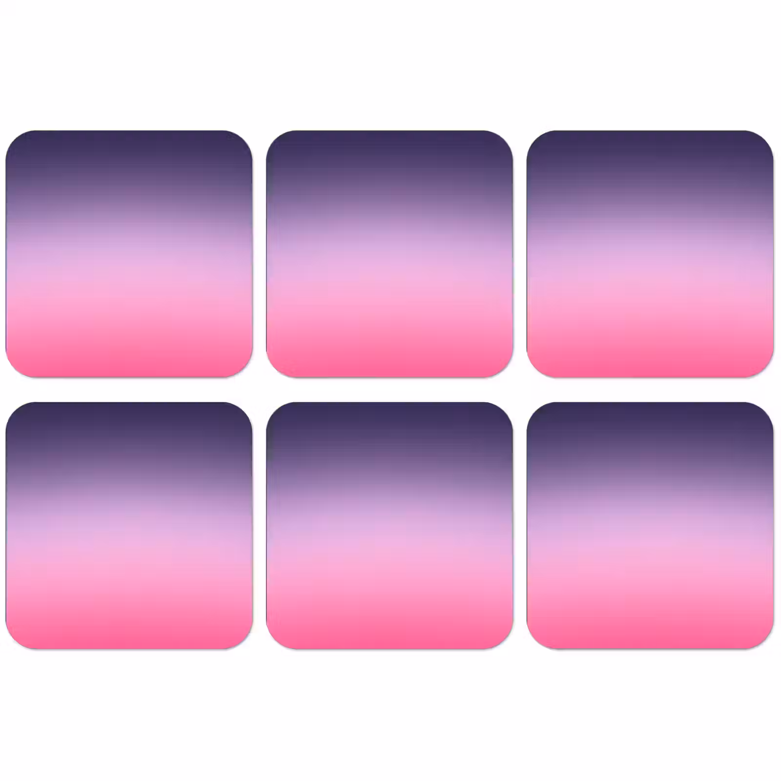 Untersetzer - Farbe – Farbverlauf – Abstrakt — 1