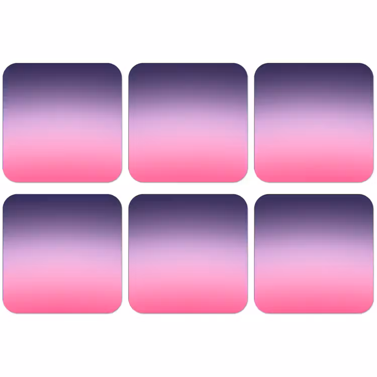 Untersetzer - Farbe – Farbverlauf – Abstrakt — 1