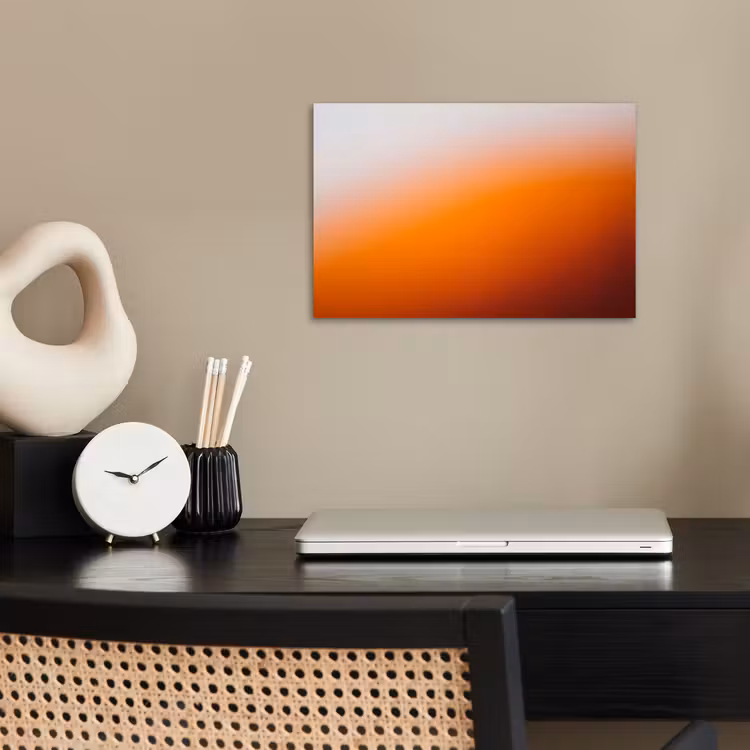 Poster - Farbverlauf – Orange – Abstrakt — 2