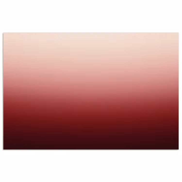 Poster - Farbverlauf – Rot – Rosa — 1