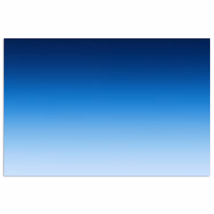 Poster - Himmel – Blau – Farbverlauf — 1