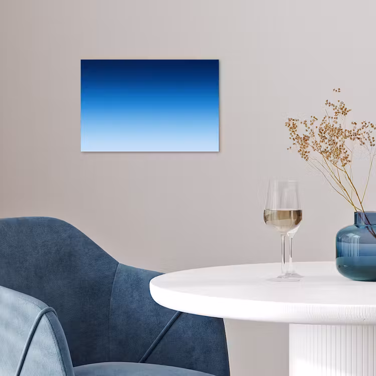Poster - Himmel – Blau – Farbverlauf — 4