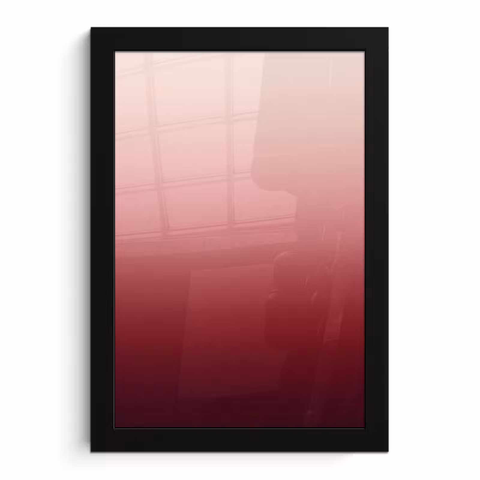 Bilder mit Rahmen - Farbverlauf – Rot – Rosa — 1
