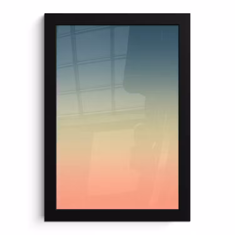 Bilder mit Rahmen - Farbverlauf – Abstrakt – Modern — 1