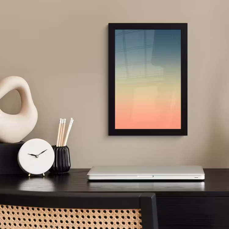 Bilder mit Rahmen - Farbverlauf – Abstrakt – Modern — 2