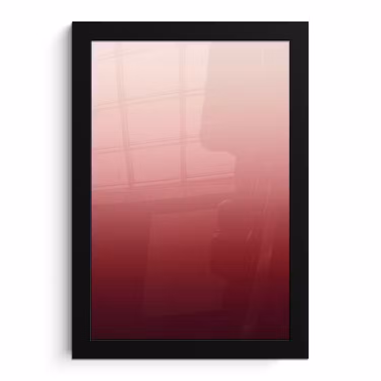 Bilder mit Rahmen - Farbverlauf – Rot – Rosa — 1