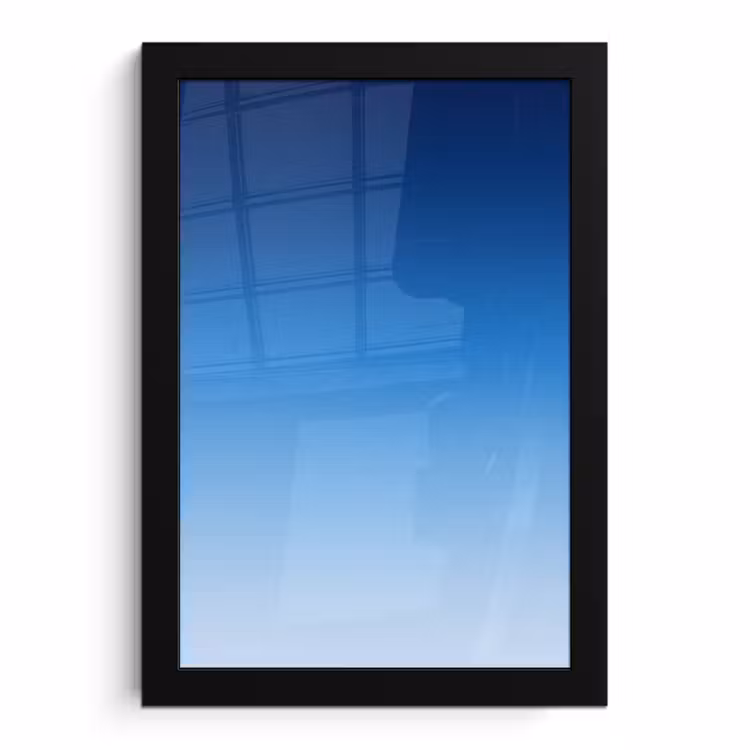 Bilder mit Rahmen - Himmel – Blau – Farbverlauf — 1