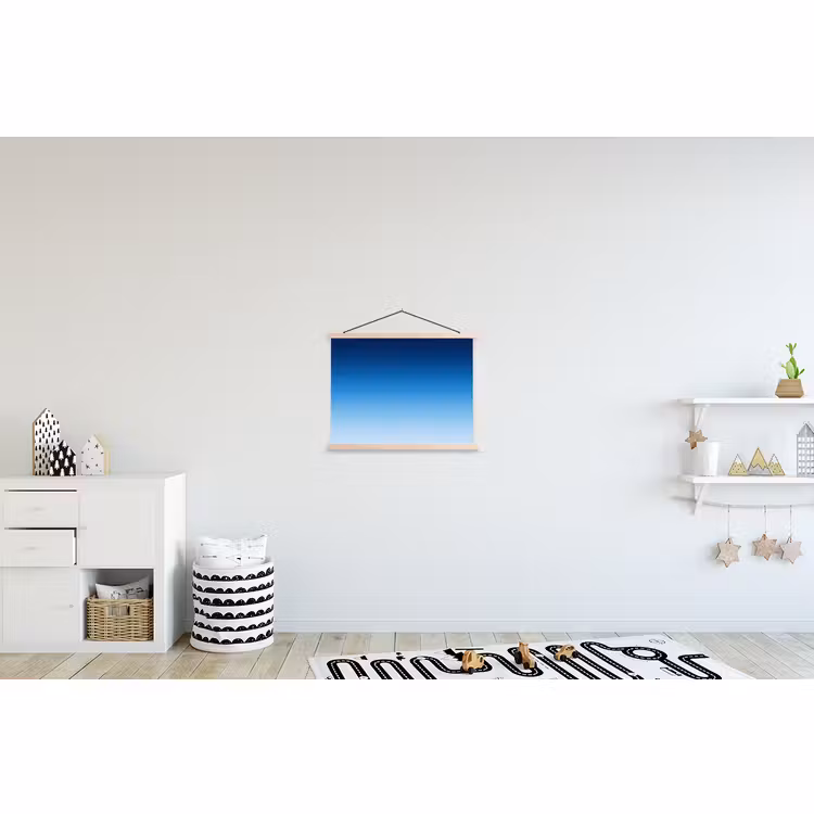 Stoffbild - Himmel – Blau – Farbverlauf — 2