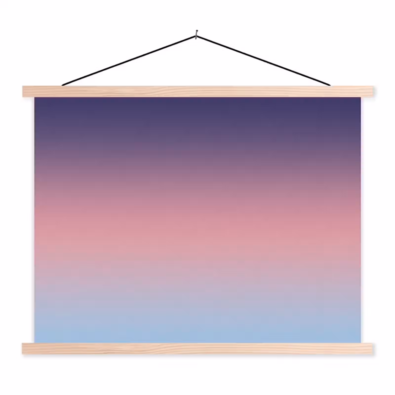 Stoffbild - Farbverlauf – Lila – Rosa — 1