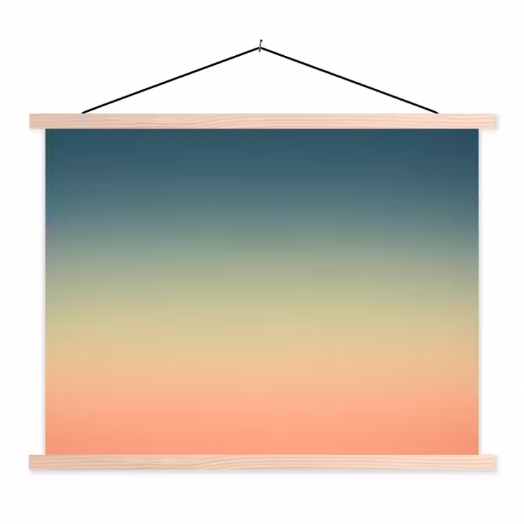Stoffbild - Farbverlauf – Abstrakt – Modern — 1