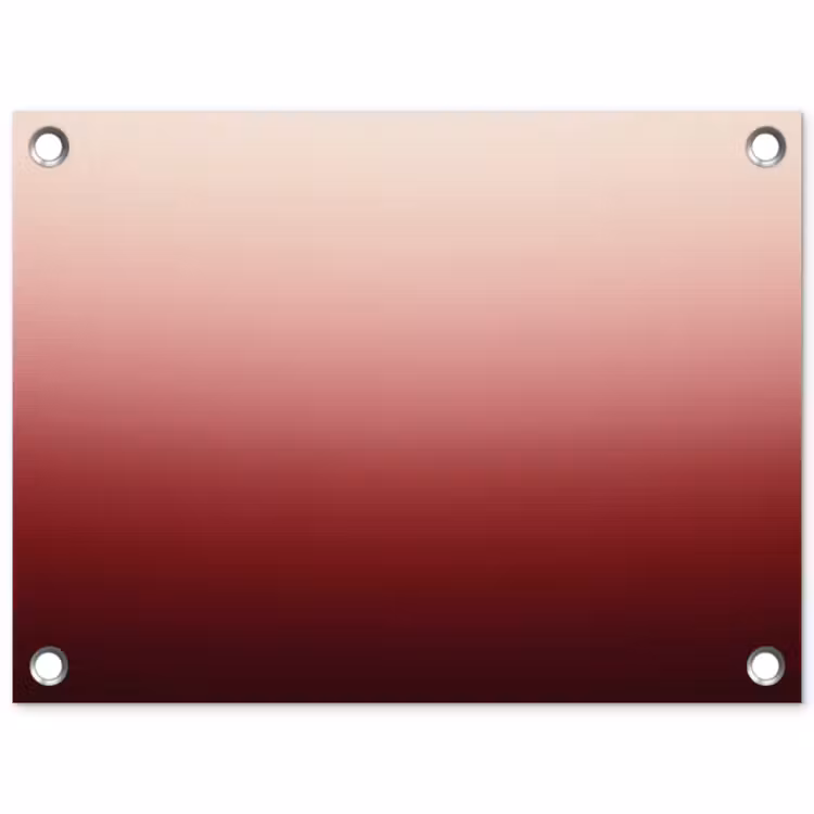 Gartenposter - Farbverlauf – Rot – Rosa — 1