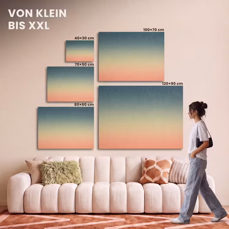 Akustikbild - Farbverlauf – Abstrakt – Modern — 7