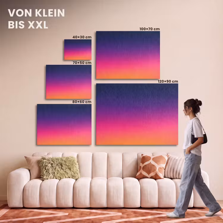 Akustikbild - Farbverlauf – Fließend – Abstrakt — 7