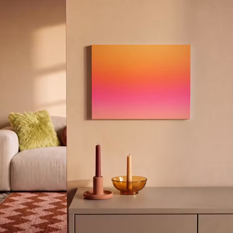 Akustikbild - Farbverlauf – Orange – Rosa — 2