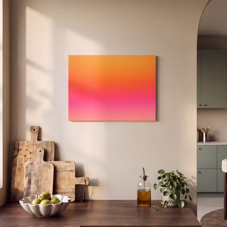 Akustikbild - Farbverlauf – Orange – Rosa — 4