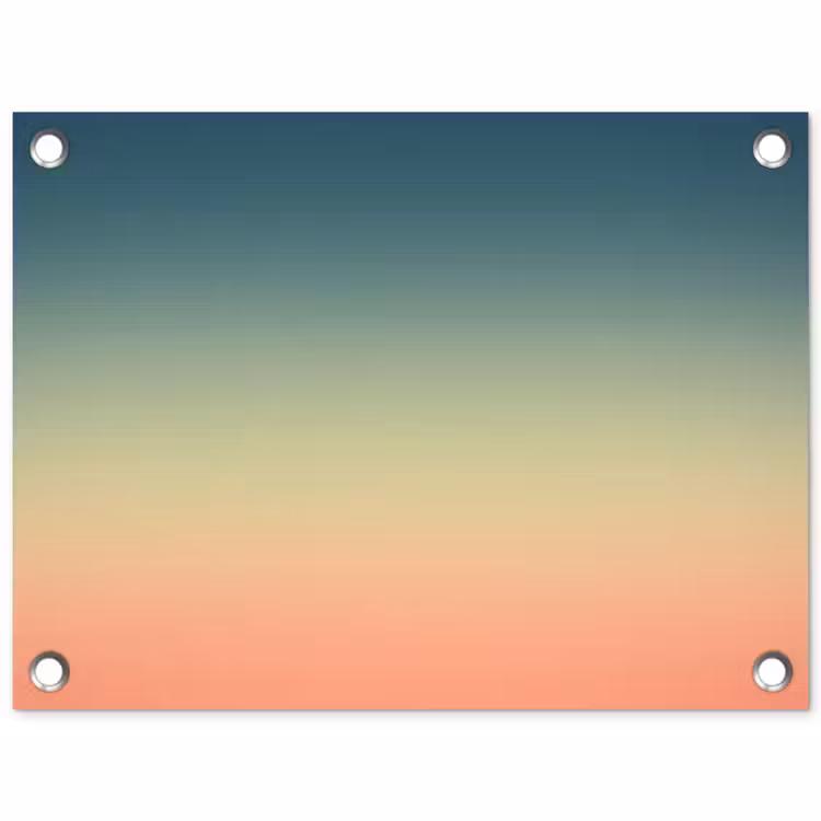 Gartenposter - Farbverlauf – Abstrakt – Modern — 1