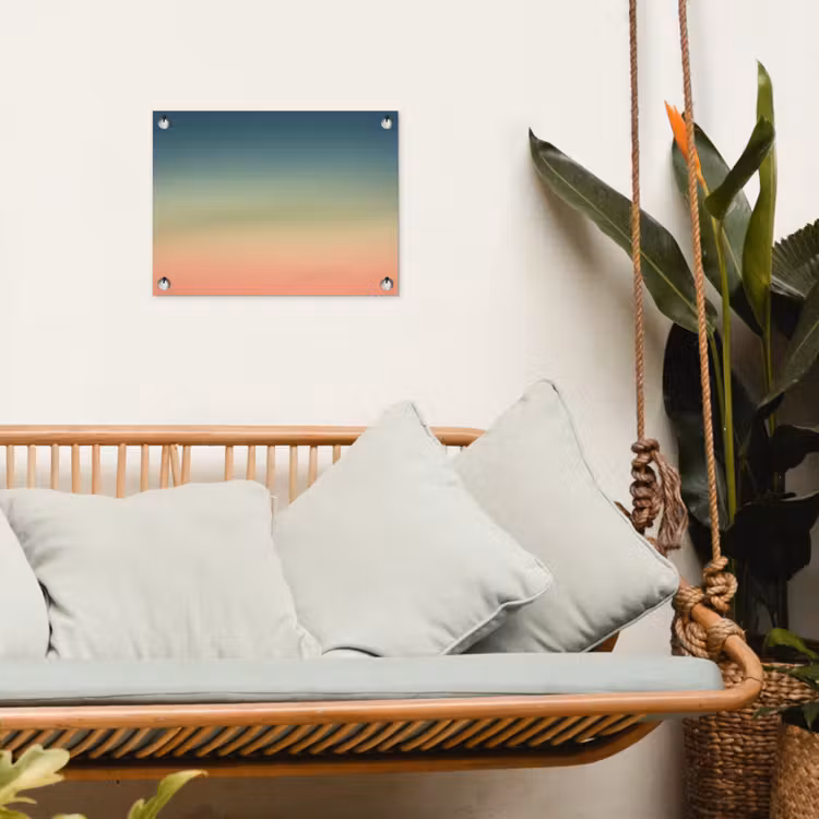 Gartenposter - Farbverlauf – Abstrakt – Modern — 4
