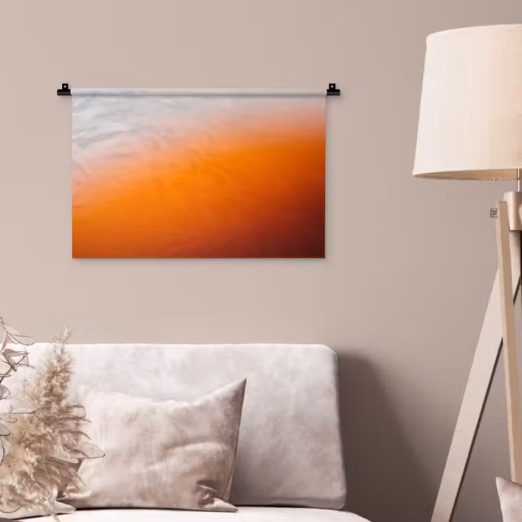 Wandteppich - Farbverlauf – Orange – Abstrakt — 2